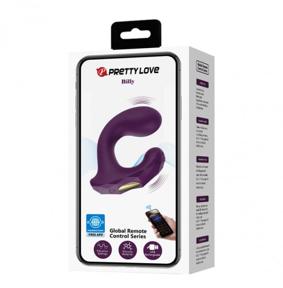 Pretty Love - Billy Invisible Wearable Vibrators (Smart APP Model - Chargeable) Pretty Love - Billy Invisible Wearable Vibrators (Smart APP Model - Chargeable)